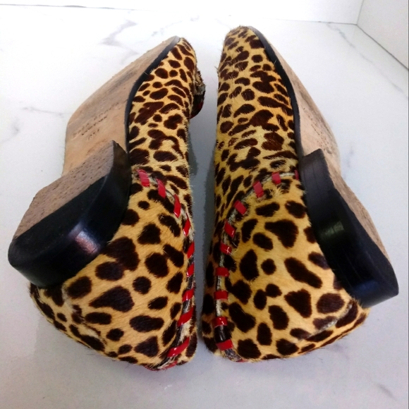 Kate Spade New York Sadie Calf Hair Leopard Flats Size 6 - Picture 3 of 10